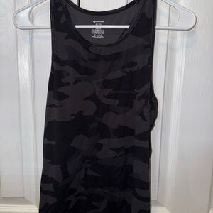 Hallmark Black Camouflage Tank Top